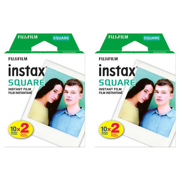 Fujifilm instax SQUARE Instant Film, 40 Prints